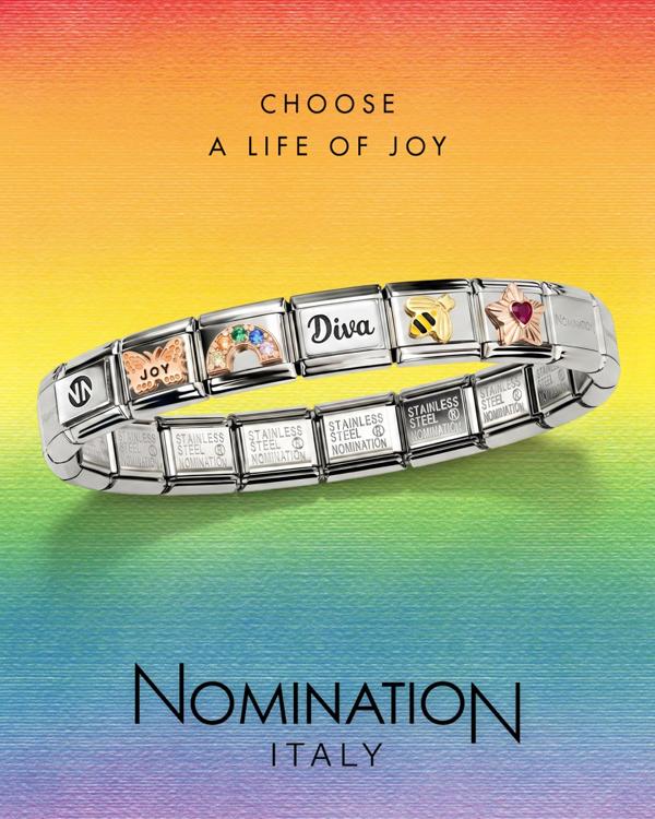 Gioielli Nomination in vetrina da Fantasy